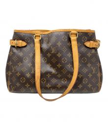 LOUIS VUITTON（ルイ ヴィトン）の古着「LOUIS VUITTON モノグラム バティニョール オリゾンタル トートバッグ」｜ブラウン