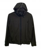 EMPORIO ARMANIエンポリオアルマーニ）の古着「EMPORIO ARMANI ジップパーカー」｜オリーブ