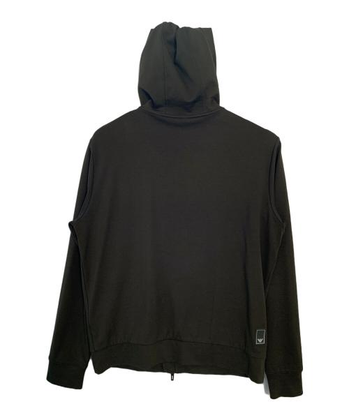 EMPORIO ARMANI（エンポリオアルマーニ）EMPORIO ARMANI (エンポリオアルマーニ) EMPORIO ARMANI ジップパーカー オリーブ サイズ:Lの古着・服飾アイテム
