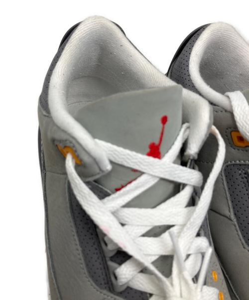 NIKE（ナイキ）NIKE (ナイキ) NIKE AIR JORDAN 3 RETRO ハイカットスニーカー グレー サイズ:27.5cmの古着・服飾アイテム