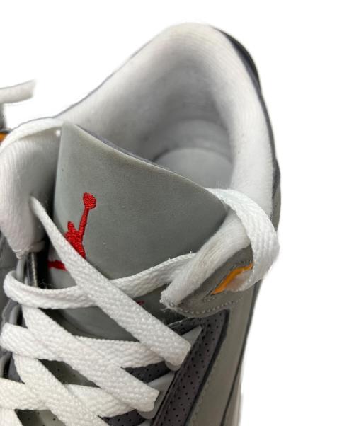 NIKE（ナイキ）NIKE (ナイキ) NIKE AIR JORDAN 3 RETRO ハイカットスニーカー グレー サイズ:27.5cmの古着・服飾アイテム