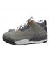 NIKE (ナイキ) NIKE AIR JORDAN 3 RETRO ハイカットスニーカー グレー サイズ:27.5cm：10000円