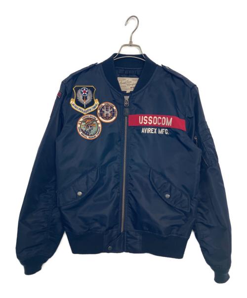 AVIREX（アヴィレックス）AVIREX (アヴィレックス) AVIREX USSOCOM/L-2 ネイビー サイズ:Lの古着・服飾アイテム