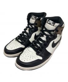 NIKE（ナイキ）の古着「NIKE Air Jordan 1 High ハイカットスニーカー」｜ホワイト×モカ