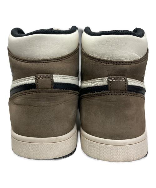 NIKE（ナイキ）NIKE (ナイキ) NIKE Air Jordan 1 High ハイカットスニーカー ホワイト×モカ サイズ:28㎝の古着・服飾アイテム