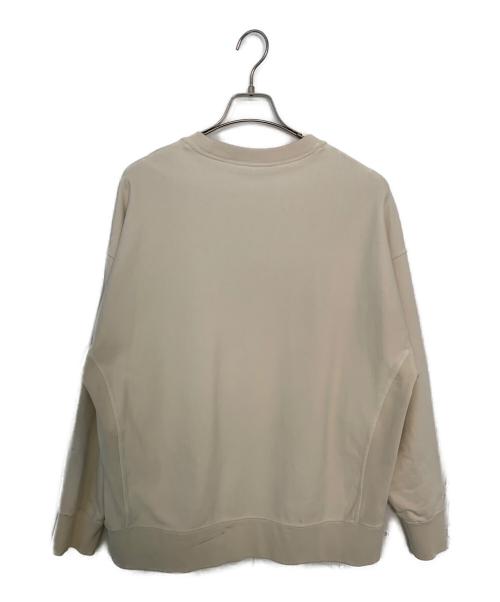 Calvin Klein（カルバンクライン）Calvin Klein (カルバンクライン) Calvin Klein プレミアムテリーモノグラムクルーネックスウェット ベージュ サイズ:Mの古着・服飾アイテム