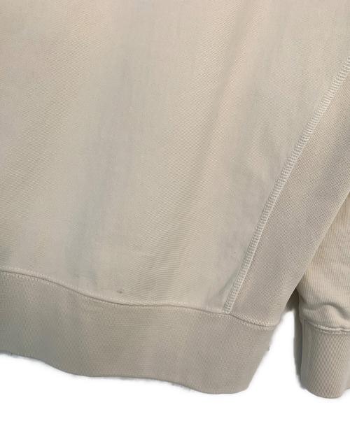 Calvin Klein（カルバンクライン）Calvin Klein (カルバンクライン) Calvin Klein プレミアムテリーモノグラムクルーネックスウェット ベージュ サイズ:Mの古着・服飾アイテム
