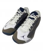 NIKEナイキ）の古着「NIKE Jordan Luka 77 PF スニーカー」｜グレー×ホワイト