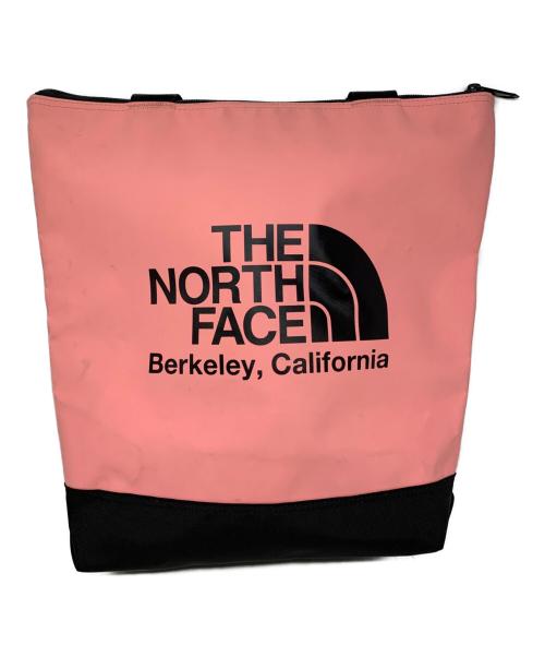 THE NORTH FACE（ザ ノース フェイス）THE NORTH FACE (ザ ノース フェイス) THE NORTH FACE トートバッグ ピンク×ブラックの古着・服飾アイテム