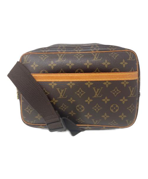 LOUIS VUITTON（ルイ ヴィトン）LOUIS VUITTON (ルイ ヴィトン) LOUIS VUITTON モノグラム リポーターPM ショルダーバッグ ブラウンの古着・服飾アイテム