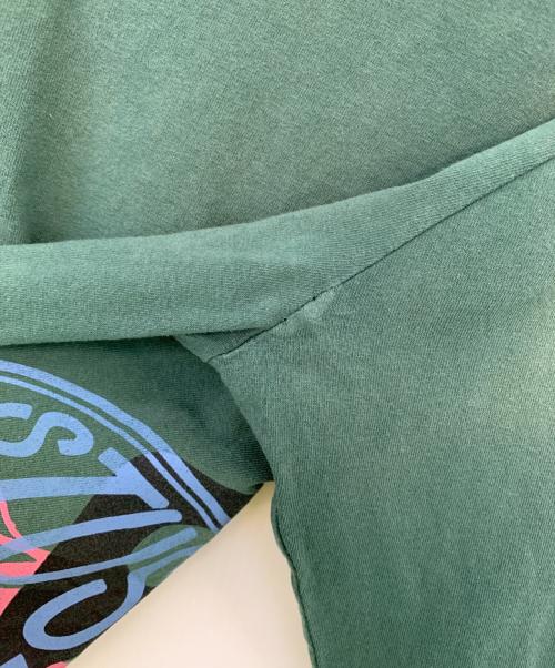 stussy（ステューシー）stussy (ステューシー) stussy 長袖カットソー グリーン サイズ:Mの古着・服飾アイテム
