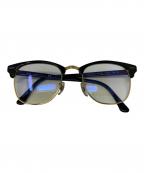 RAY-BANレイバン）の古着「RAY-BAN クラブマスター ブルーライトカット 伊達眼鏡」｜ブラック