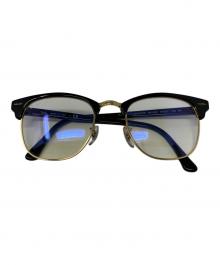 RAY-BAN（レイバン）の古着「RAY-BAN クラブマスター ブルーライトカット 伊達眼鏡」｜ブラック