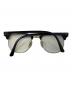 RAY-BAN (レイバン) RAY-BAN クラブマスター ブルーライトカット 伊達眼鏡 ブラック：10000円
