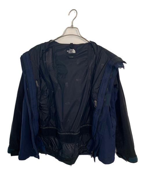 THE NORTH FACE（ザ ノース フェイス）THE NORTH FACE (ザ ノース フェイス) THE NORTH FACE マウンテンジャケット ネイビー×ブラック サイズ:XLの古着・服飾アイテム