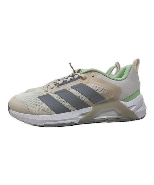 adidas（アディダス）adidas (アディダス) adidas トレーニングシューズ ホワイト×グリーン サイズ:26㎝の古着・服飾アイテム