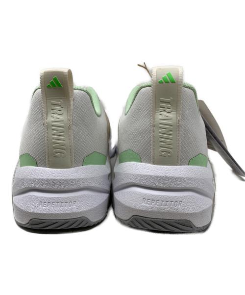 adidas（アディダス）adidas (アディダス) adidas トレーニングシューズ ホワイト×グリーン サイズ:26㎝の古着・服飾アイテム