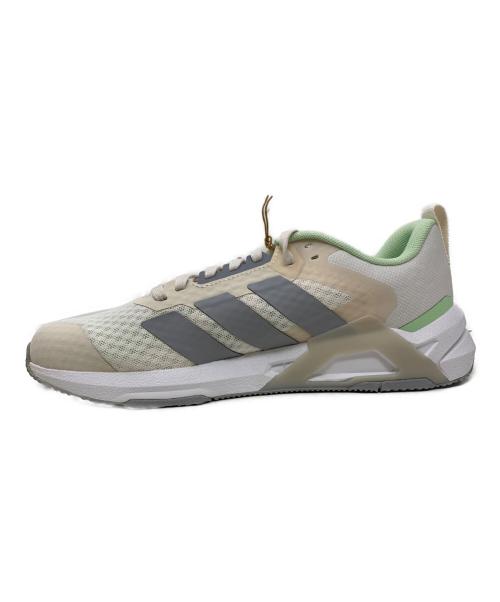 adidas（アディダス）adidas (アディダス) adidas トレーニングシューズ ホワイト×グリーン サイズ:26㎝の古着・服飾アイテム