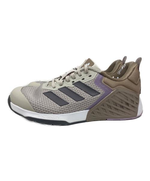 adidas（アディダス）adidas (アディダス) adidas W DROPSET 3 シューズ ブラウン×ベージュ サイズ:26㎝の古着・服飾アイテム