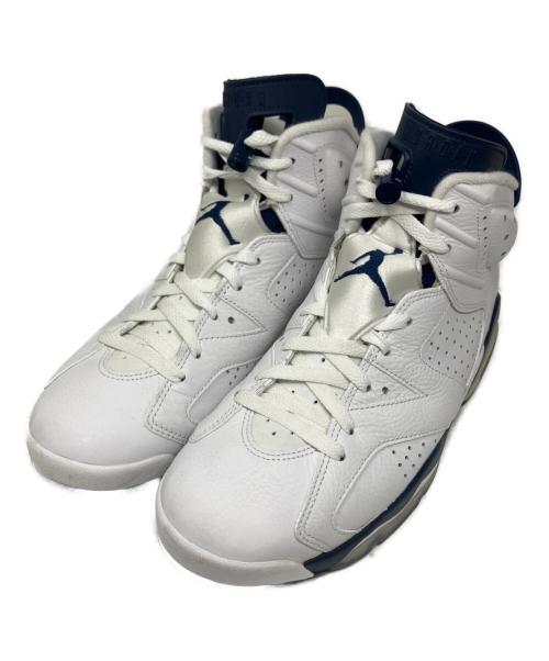 NIKE（ナイキ）NIKE (ナイキ) NIKE Air Jordan 6 Retro Midnight Navy ハイカットスニーカー ホワイト×ネイビー サイズ:27.5cmの古着・服飾アイテム