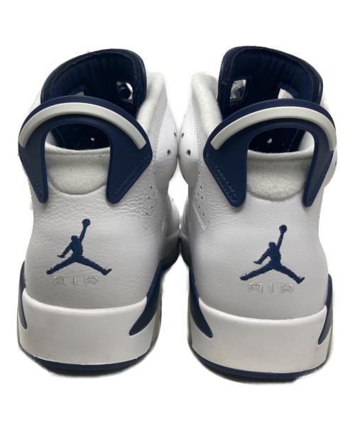 NIKE（ナイキ）NIKE (ナイキ) NIKE Air Jordan 6 Retro Midnight Navy ハイカットスニーカー ホワイト×ネイビー サイズ:27.5cmの古着・服飾アイテム