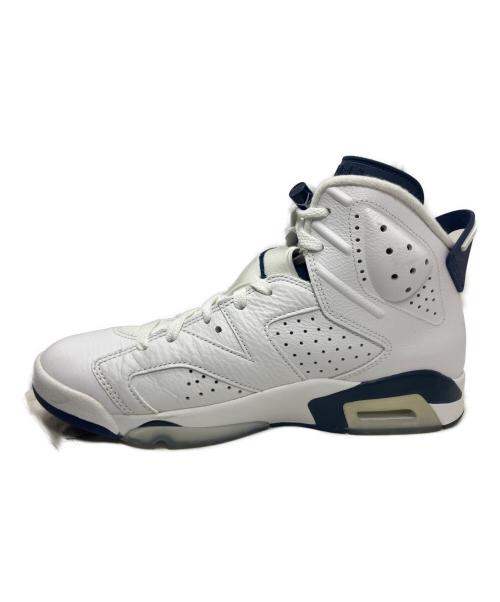 NIKE（ナイキ）NIKE (ナイキ) NIKE Air Jordan 6 Retro Midnight Navy ハイカットスニーカー ホワイト×ネイビー サイズ:27.5cmの古着・服飾アイテム