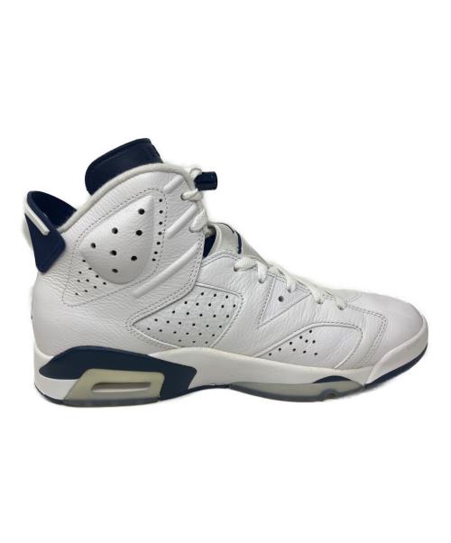 NIKE（ナイキ）NIKE (ナイキ) NIKE Air Jordan 6 Retro Midnight Navy ハイカットスニーカー ホワイト×ネイビー サイズ:27.5cmの古着・服飾アイテム