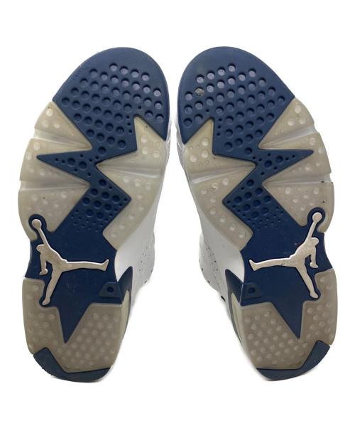 NIKE（ナイキ）NIKE (ナイキ) NIKE Air Jordan 6 Retro Midnight Navy ハイカットスニーカー ホワイト×ネイビー サイズ:27.5cmの古着・服飾アイテム