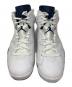 中古・古着 NIKE (ナイキ) NIKE Air Jordan 6 Retro Midnight Navy ハイカットスニーカー ホワイト×ネイビー サイズ:27.5cm：13000円