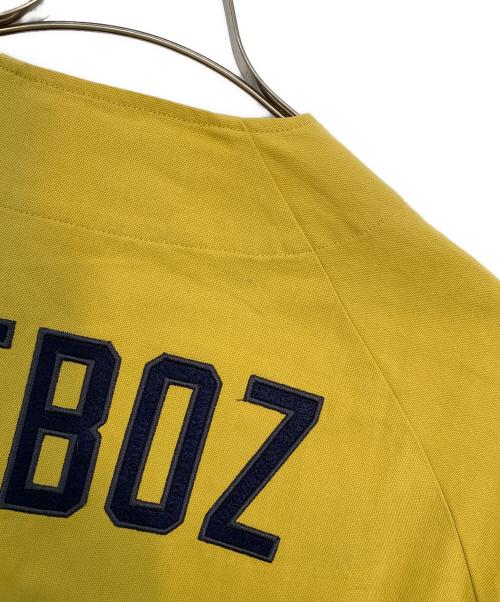 KEBOZ（ケボズ）KEBOZ (ケボズ) KEBOZ 半袖シャツ ベージュ×ネイビー サイズ:Sの古着・服飾アイテム
