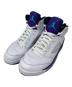NIKE（ナイキ）の古着「NIKE Air Jordan 5 Retro Grape スニーカー」｜ホワイト×パープル