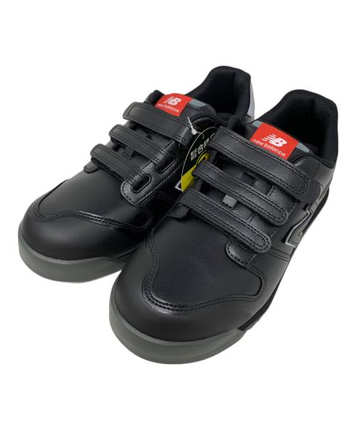 NEW BALANCE（ニューバランス）NEW BALANCE (ニューバランス) NEW BALANCE ニューバランスセーフティ NEWYORK 安全靴 ブラック×グレー サイズ:26㎝ 未使用品の古着・服飾アイテム