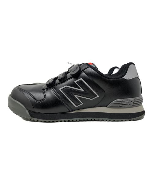 NEW BALANCE（ニューバランス）NEW BALANCE (ニューバランス) NEW BALANCE ニューバランスセーフティ NEWYORK 安全靴 ブラック×グレー サイズ:26㎝ 未使用品の古着・服飾アイテム