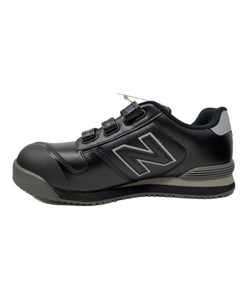 NEW BALANCE（ニューバランス）NEW BALANCE (ニューバランス) NEW BALANCE ニューバランスセーフティ NEWYORK 安全靴 ブラック×グレー サイズ:26㎝ 未使用品の古着・服飾アイテム