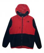 THE NORTH FACEザ ノース フェイス）の古着「THE NORTH FACE フリースジャケット」｜レッド×ブラック