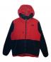 THE NORTH FACE（ザ ノース フェイス）の古着「THE NORTH FACE フリースジャケット」｜レッド×ブラック