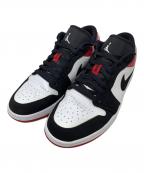 NIKEナイキ）の古着「NIKE Air Jordan 1 Low "Black Toe" ローカットスニーカー」｜レッド