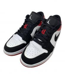 NIKE（ナイキ）の古着「NIKE Air Jordan 1 Low "Black Toe" ローカットスニーカー」｜レッド