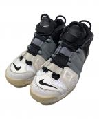 NIKEナイキ）の古着「NIKE AIR MORE UP TEMPO ローカットスニーカー」｜ブラック
