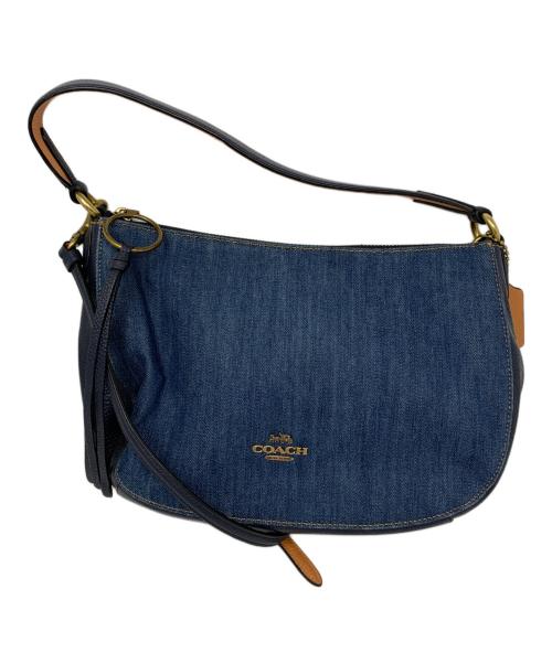 COACH（コーチ）COACH (コーチ) COACH 2WAYバッグ ブルーの古着・服飾アイテム