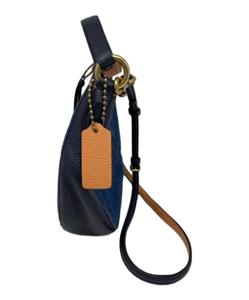 COACH（コーチ）COACH (コーチ) COACH 2WAYバッグ ブルーの古着・服飾アイテム