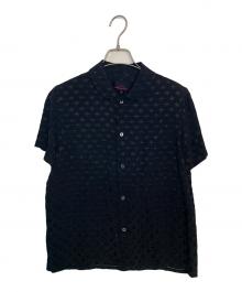 tricot COMME des GARCONS（トリココムデギャルソン）の古着「tricot COMME des GARCONS 半袖シャツ」｜ブラック