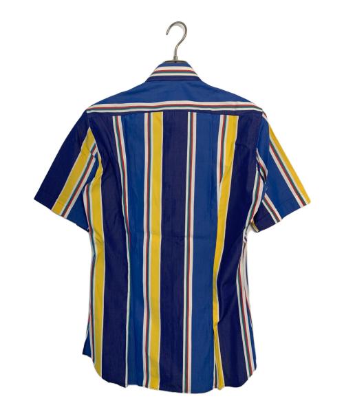 HERNO（ヘルノ）HERNO (ヘルノ) HERNO 半袖シャツ ブルー×イエロー サイズ:46 未使用品の古着・服飾アイテム
