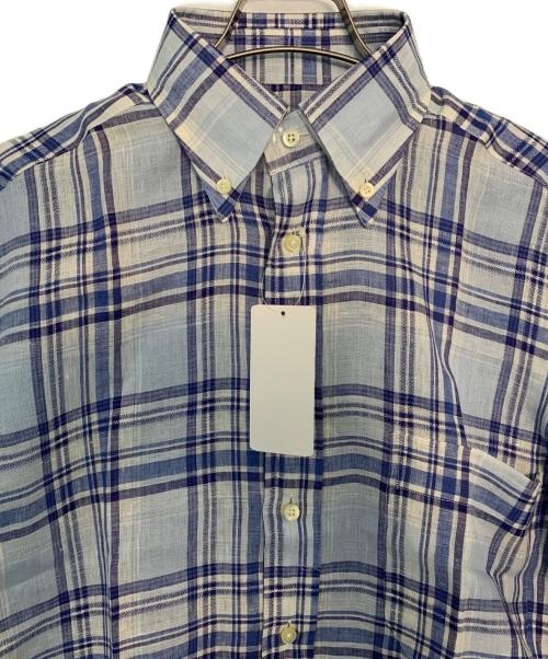 ETRO（エトロ）ETRO (エトロ) ETRO 半袖シャツ ブルー サイズ:39 未使用品の古着・服飾アイテム