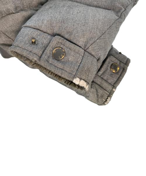 MONCLER（モンクレール）MONCLER (モンクレール) MONCLER ダウンジャケット グレー サイズ:2の古着・服飾アイテム