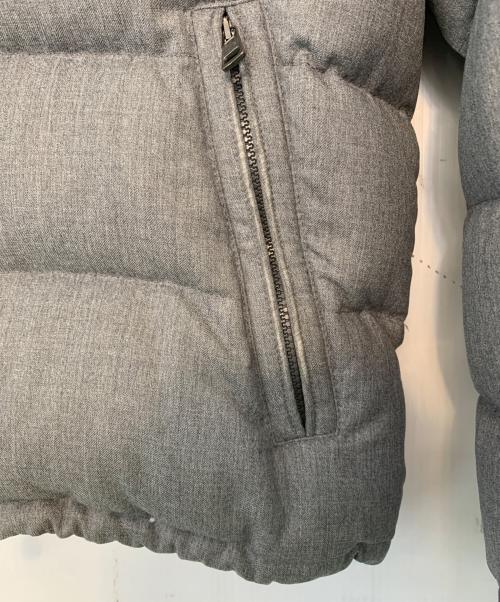 MONCLER（モンクレール）MONCLER (モンクレール) MONCLER ダウンジャケット グレー サイズ:2の古着・服飾アイテム