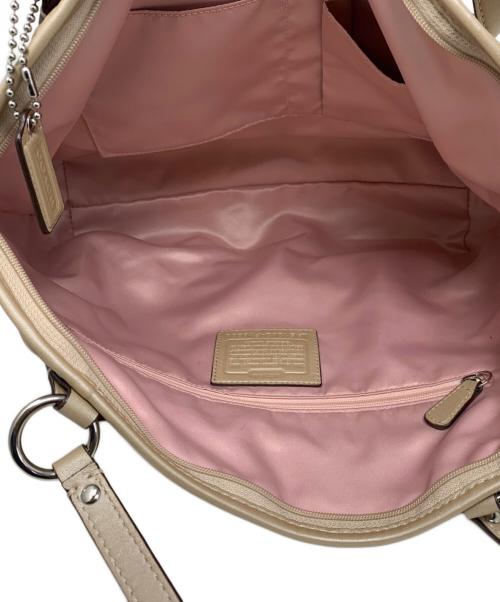 COACH（コーチ）COACH (コーチ) COACH 2WAYバッグ ベージュの古着・服飾アイテム