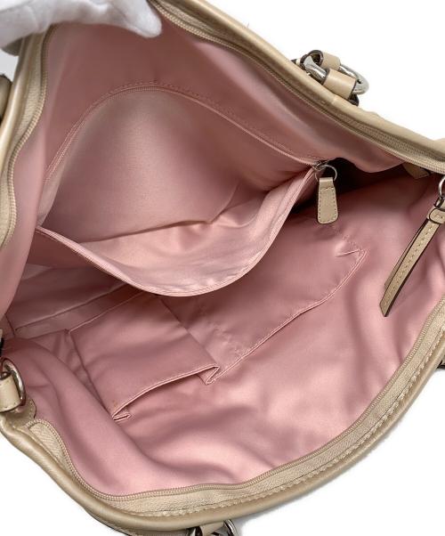 COACH（コーチ）COACH (コーチ) COACH 2WAYバッグ ベージュの古着・服飾アイテム