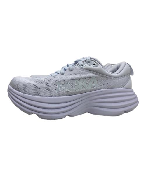 HOKA（ホカ）HOKA (ホカ) HOKA ローカットスニーカー ホワイト サイズ:22.5の古着・服飾アイテム