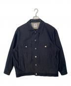 J.PRESS×KANEMASA PHIL.ジェイプレス×カネマサフィル）の古着「J.PRESS KANEMASA PHIL. デニムジャケット」｜ブラック